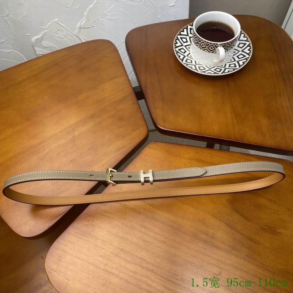 Hermes belt 1.5cm 95-110cm available sizes Accesories