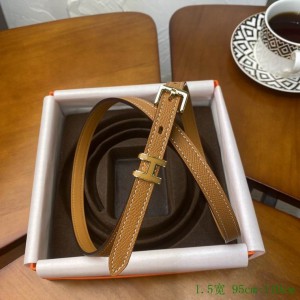 Hermes belt 1.5cm 95-110cm available sizes Accesories
