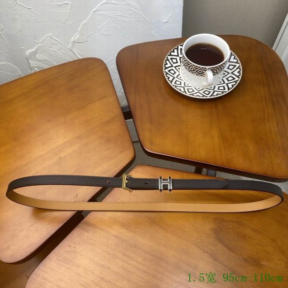 Hermes belt 1.5cm 95-110cm available sizes Accesories