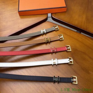 Hermes belt 1.5cm 95-110cm available sizes Accesories