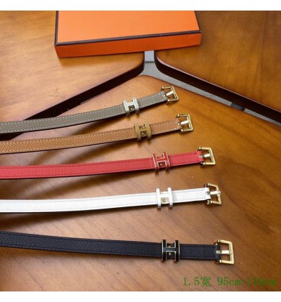 Hermes belt 1.5cm 95-110cm available sizes