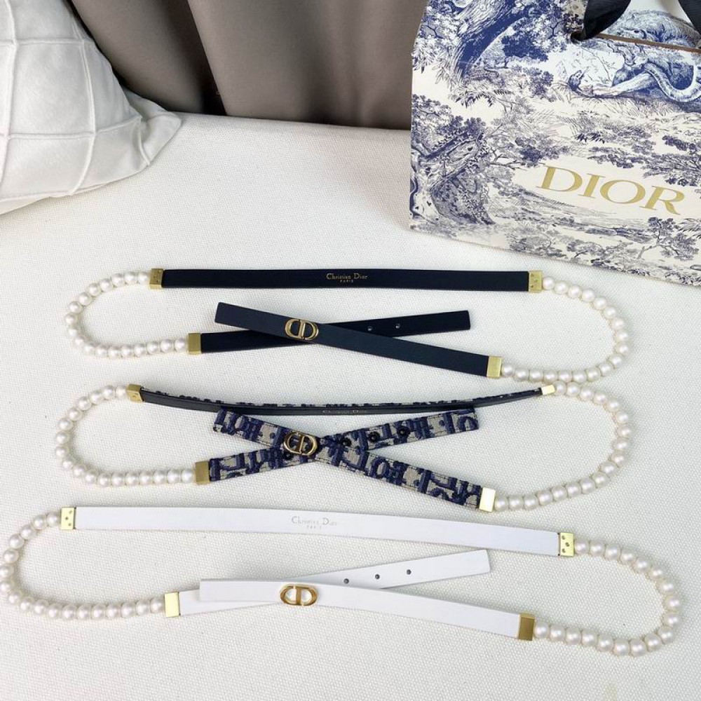 Dior belt 1.5cm 90-110 cm Accesories