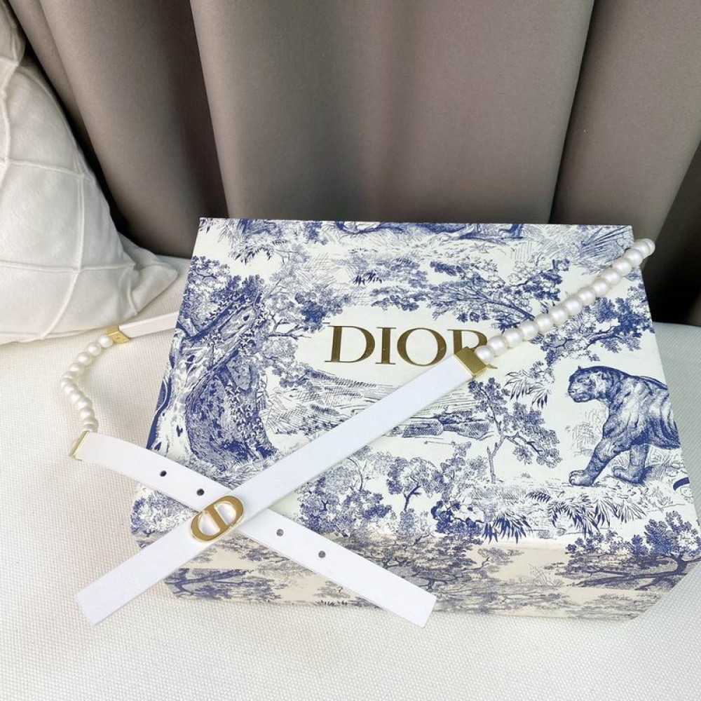 Dior belt 1.5cm 90-110 cm Accesories