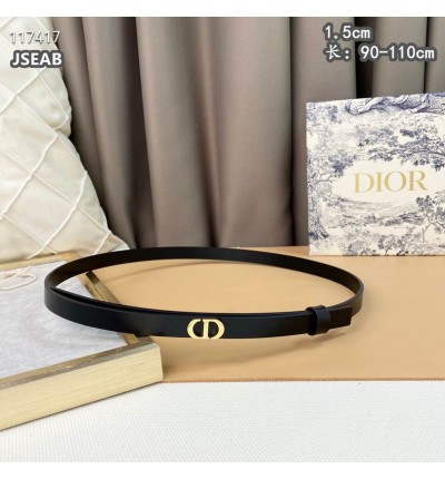 Dior belt 1.5cm 90-110 cm