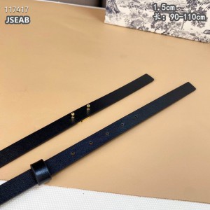Dior belt 1.5cm 90-110 cm Accesories