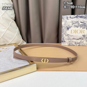 Dior belt 1.5cm 90-110 cm Accesories