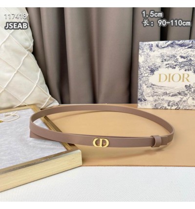 Dior belt 1.5cm 90-110 cm