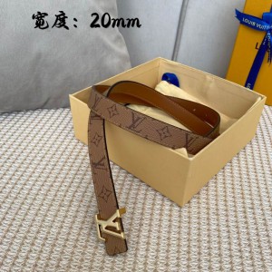 Lv belt 2cm 90-125cm available sizes Accesories