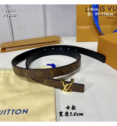 Lv belt 2cm 90-125cm available sizes