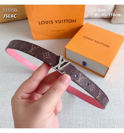Lv belt 2cm 90-125cm available sizes