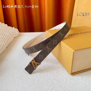 Lv belt 2cm 90-125cm available sizes reversible Accesories