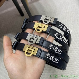 Salvatore ferragamo belt 1.3cm 95-110cm Accesories