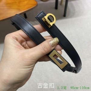 Salvatore ferragamo belt 1.3cm 95-110cm Accesories