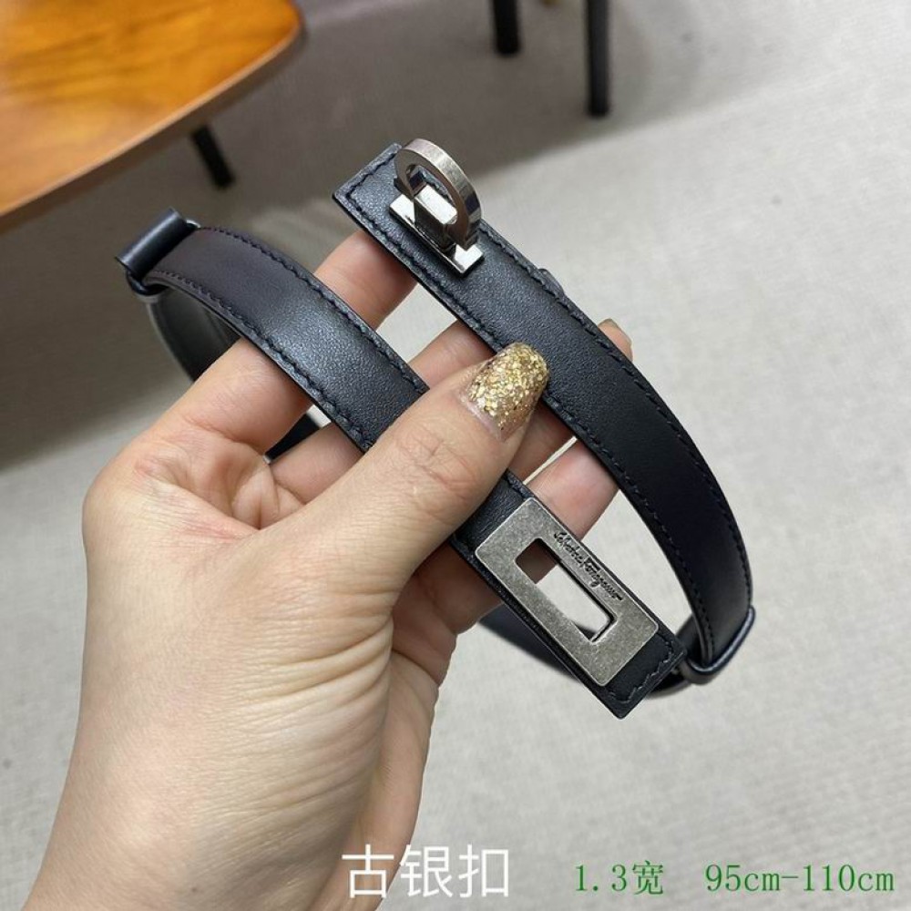 Salvatore ferragamo belt 1.3cm 95-110cm Accesories
