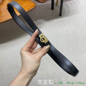 Salvatore ferragamo belt 1.3cm 95-110cm Accesories