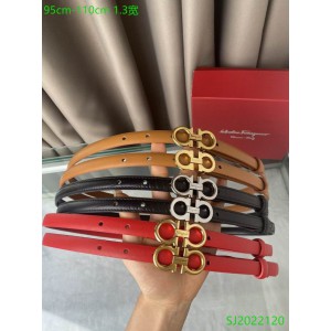 Salvatore ferragamo belt 1.3cm 95-110cm Accesories