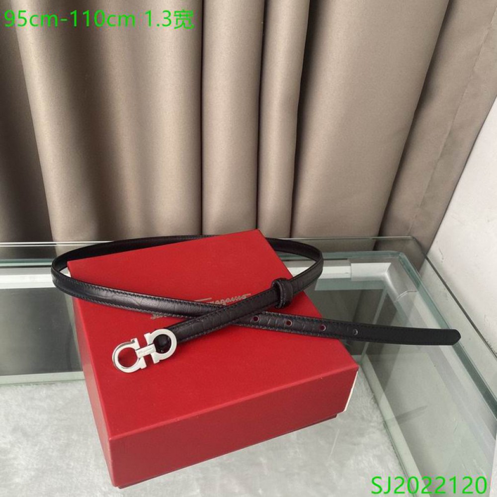 Salvatore ferragamo belt 1.3cm 95-110cm Accesories