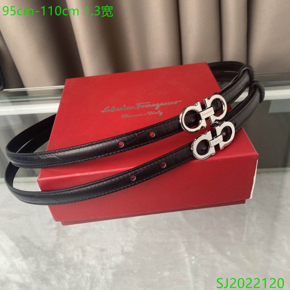 Salvatore ferragamo belt 1.3cm 95-110cm Accesories