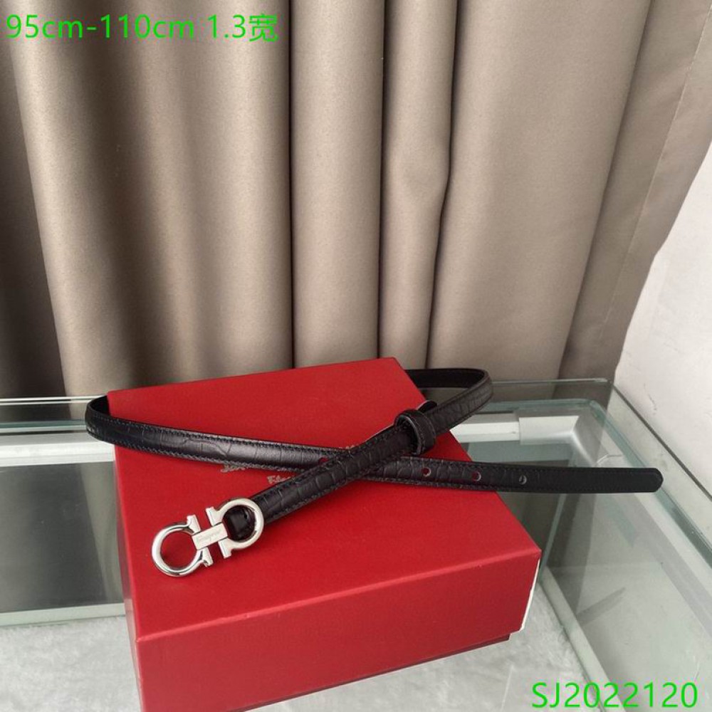 Salvatore ferragamo belt 1.3cm 95-110cm Accesories