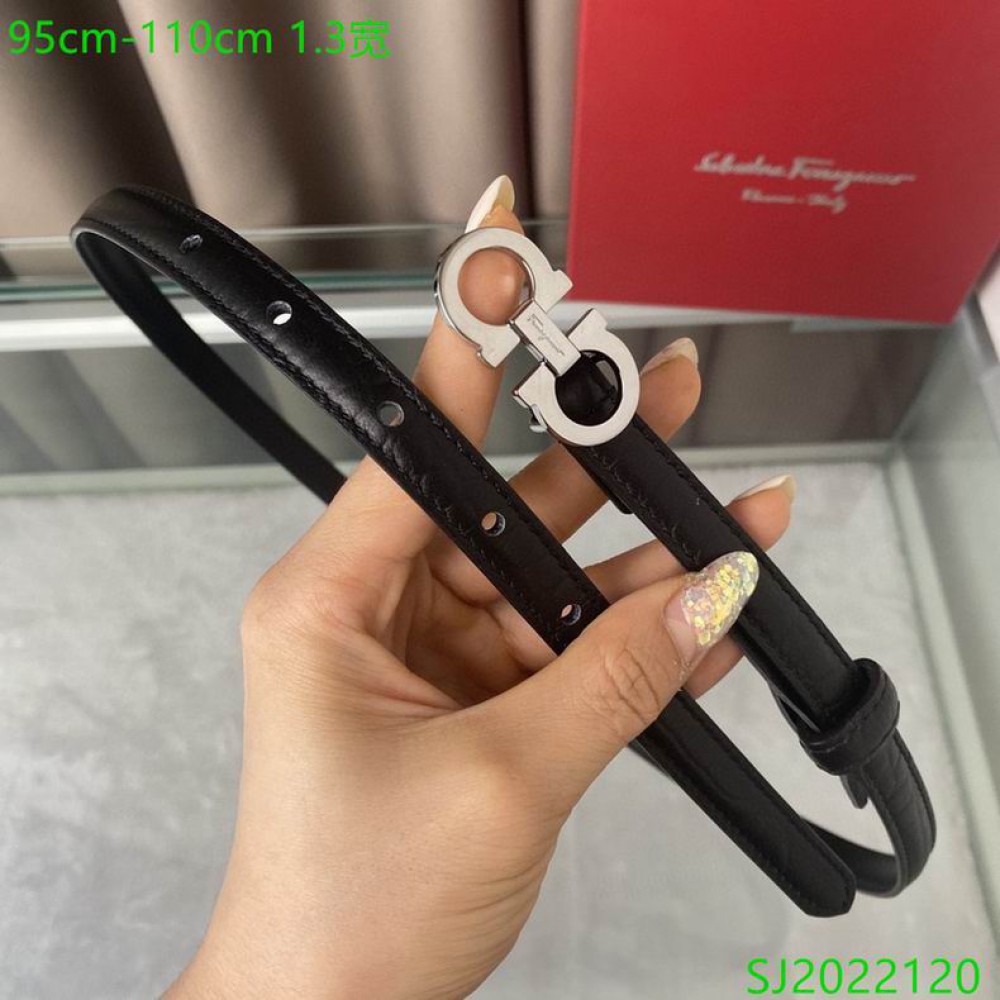Salvatore ferragamo belt 1.3cm 95-110cm Accesories
