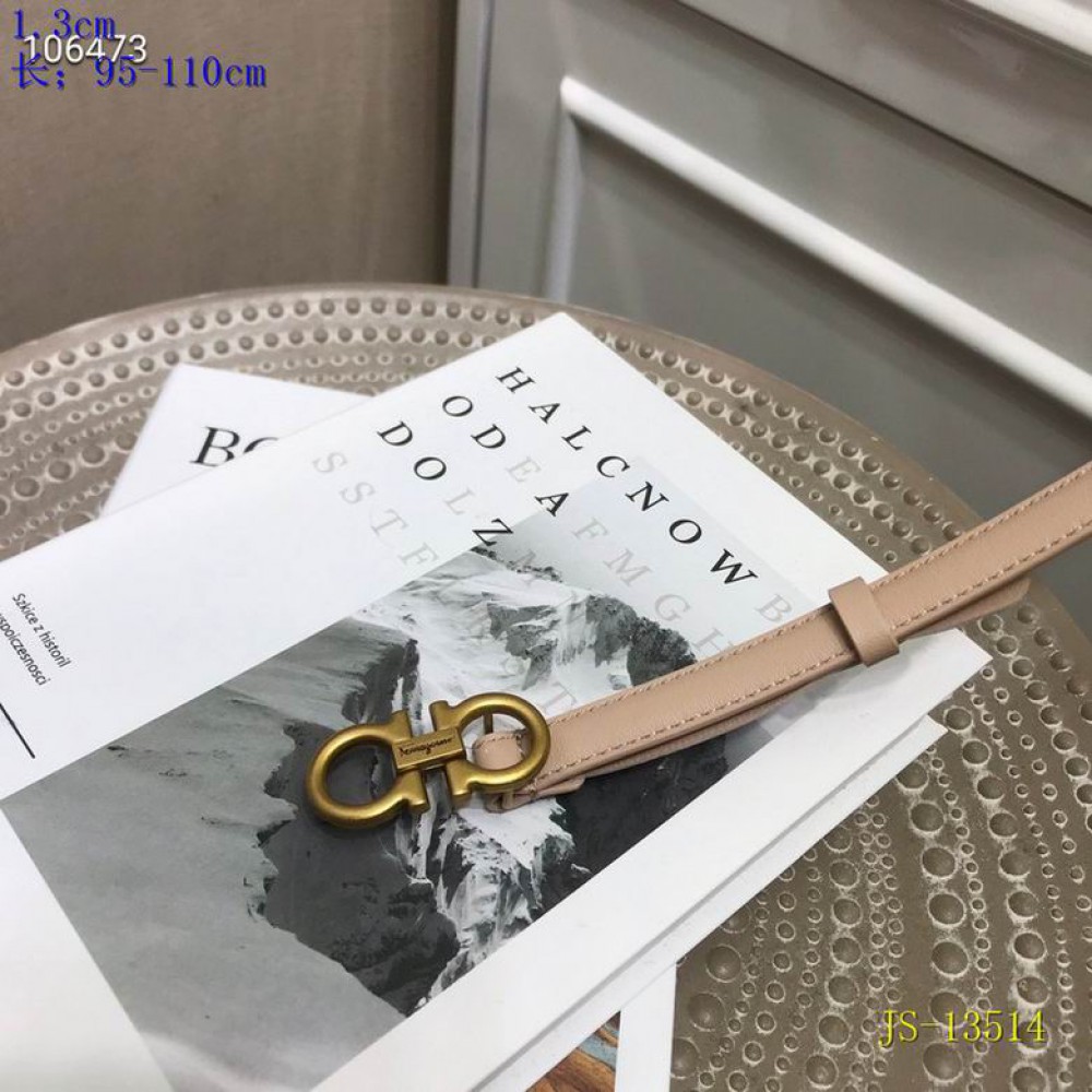 Salvatore ferragamo belt 1.3cm 95-110cm Accesories