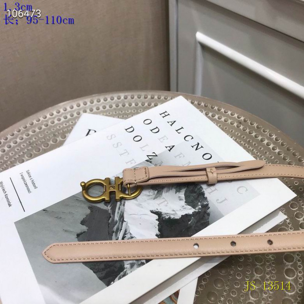 Salvatore ferragamo belt 1.3cm 95-110cm Accesories