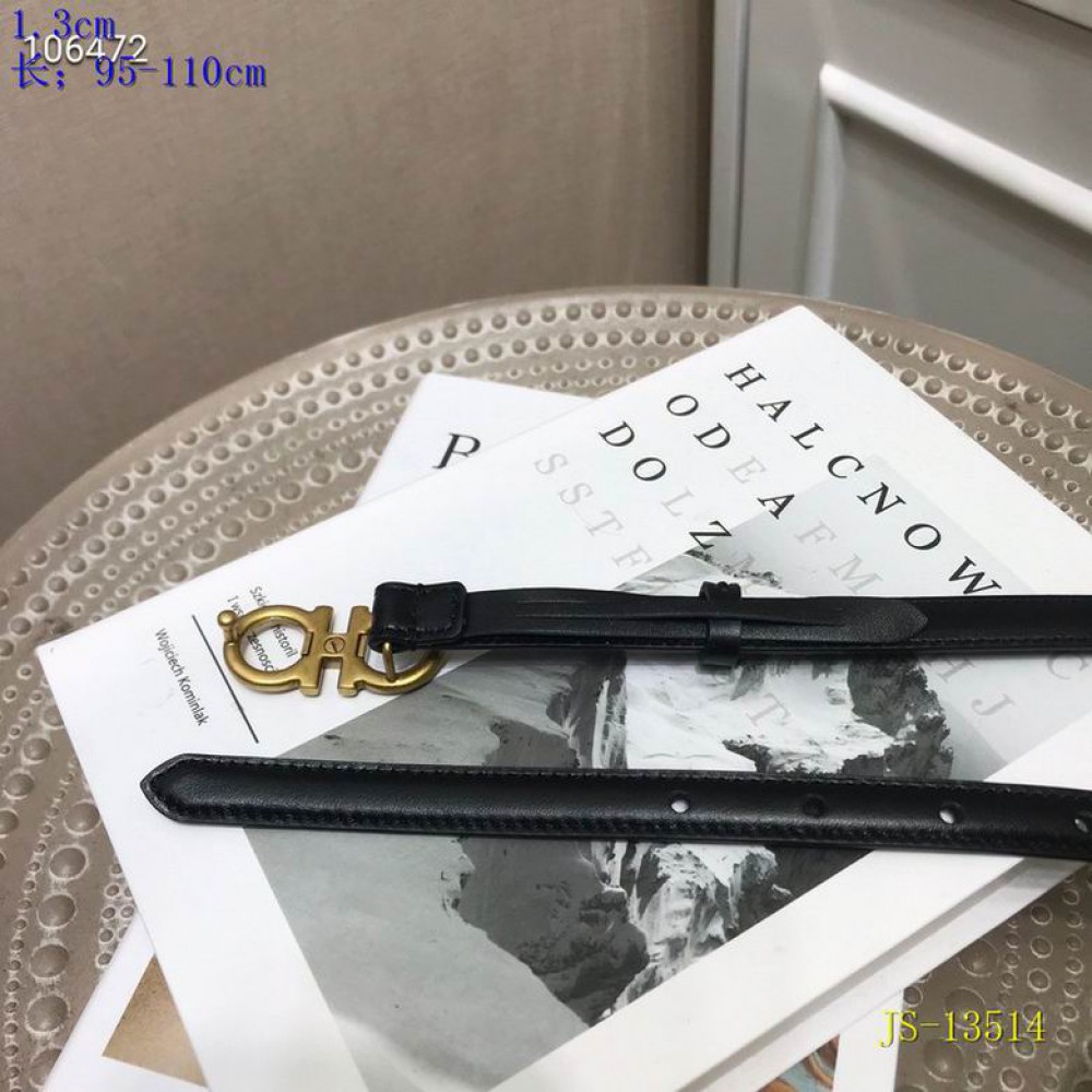 Salvatore ferragamo belt 1.3cm 95-110cm Accesories