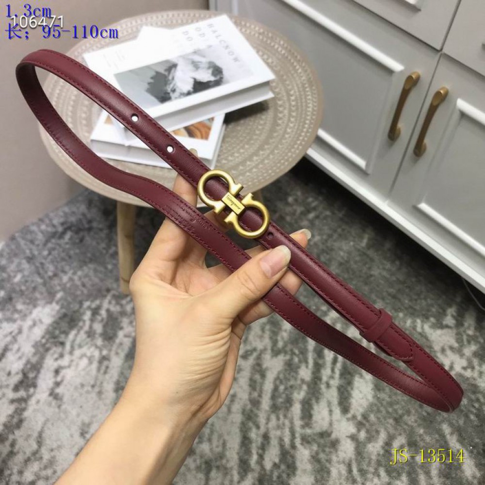 Salvatore ferragamo belt 1.3cm 95-110cm Accesories