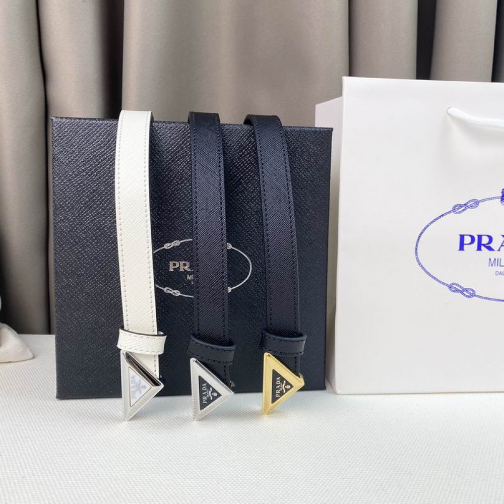 Prada belt 2cm 90-115 cm available size Accesories