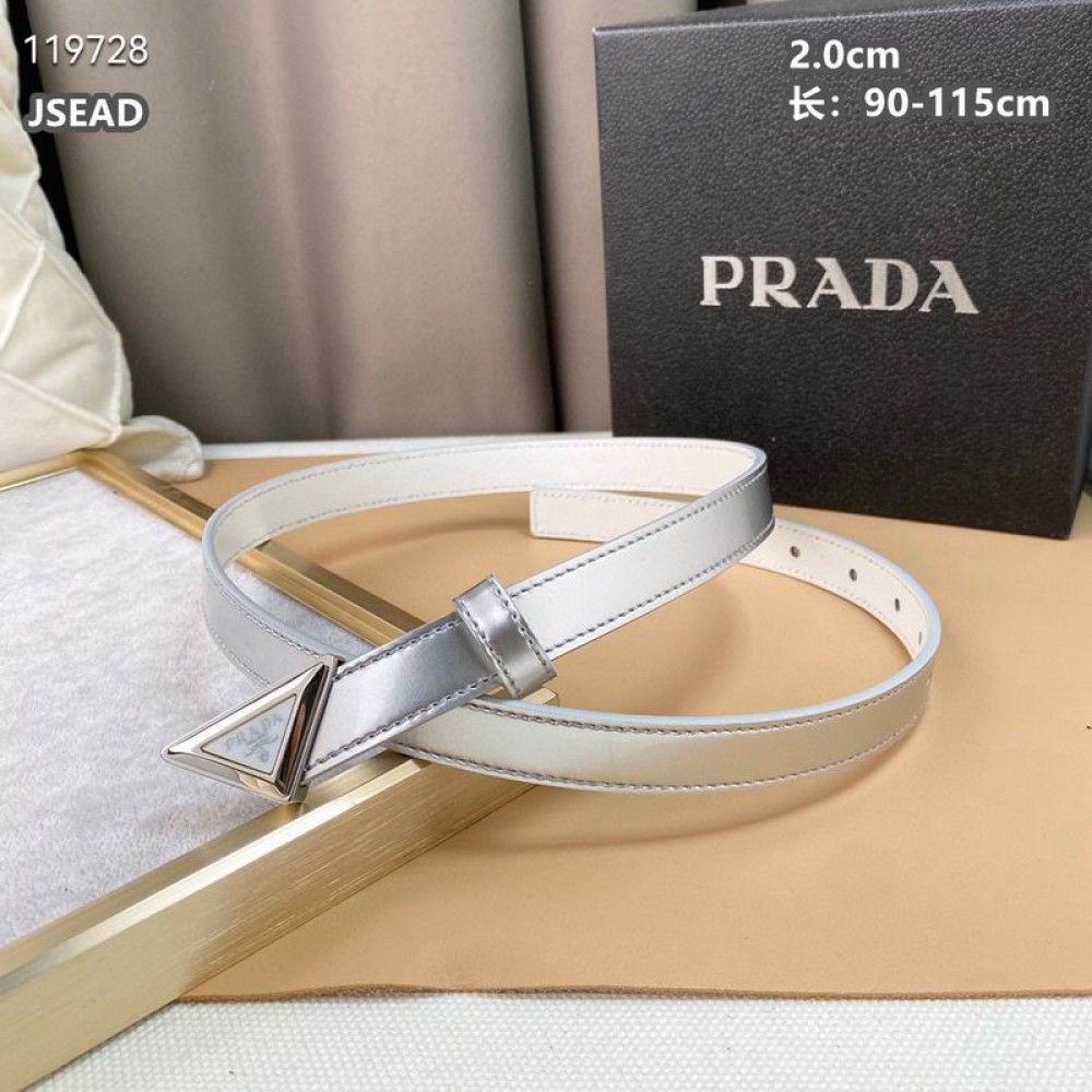 Prada belt 2cm 90-115 cm available size Accesories