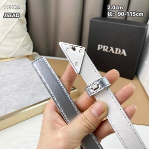Prada belt 2cm 90-115 cm available size Accesories
