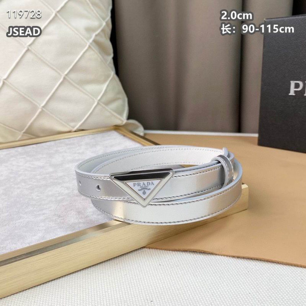 Prada belt 2cm 90-115 cm available size Accesories