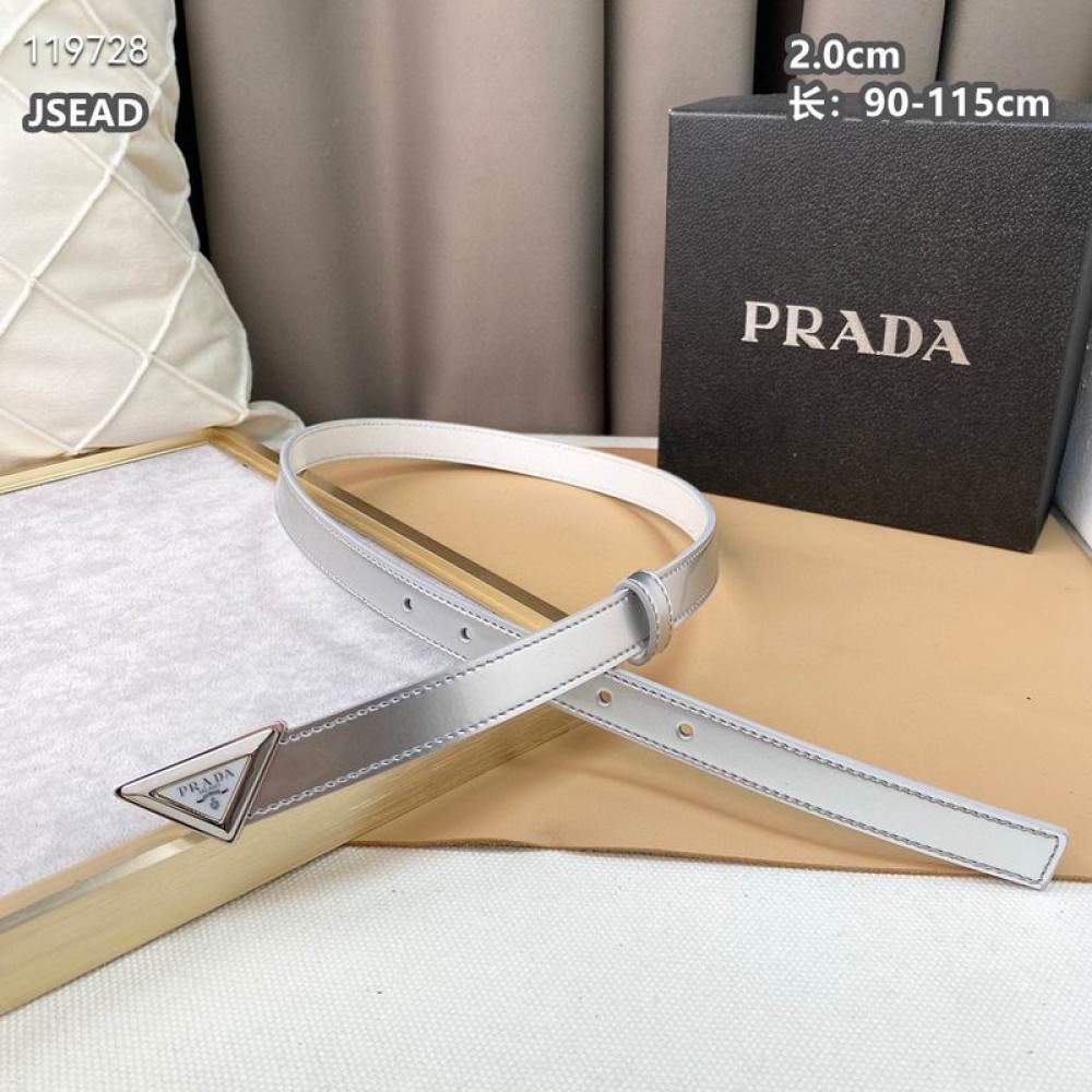 Prada belt 2cm 90-115 cm available size Accesories