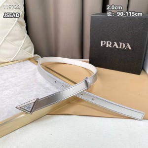 Prada belt 2cm 90-115 cm available size Accesories