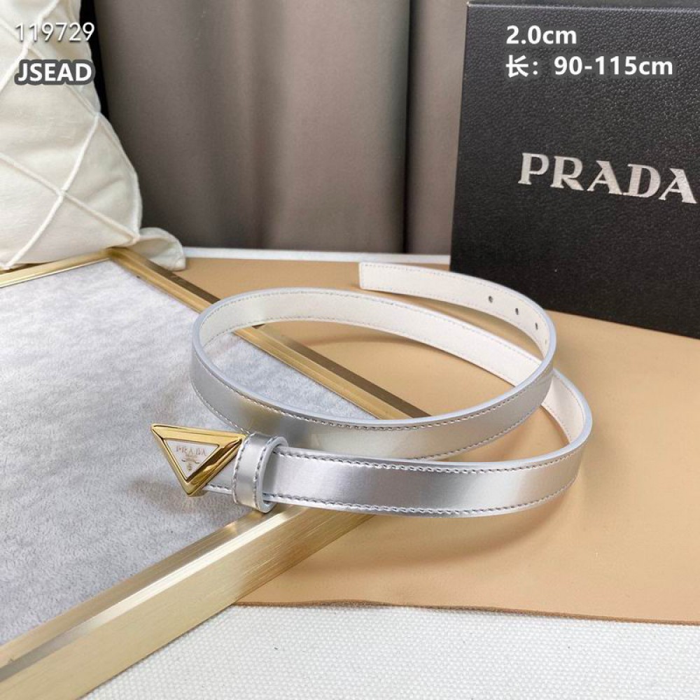 Prada belt 2cm 90-115 cm available size Accesories