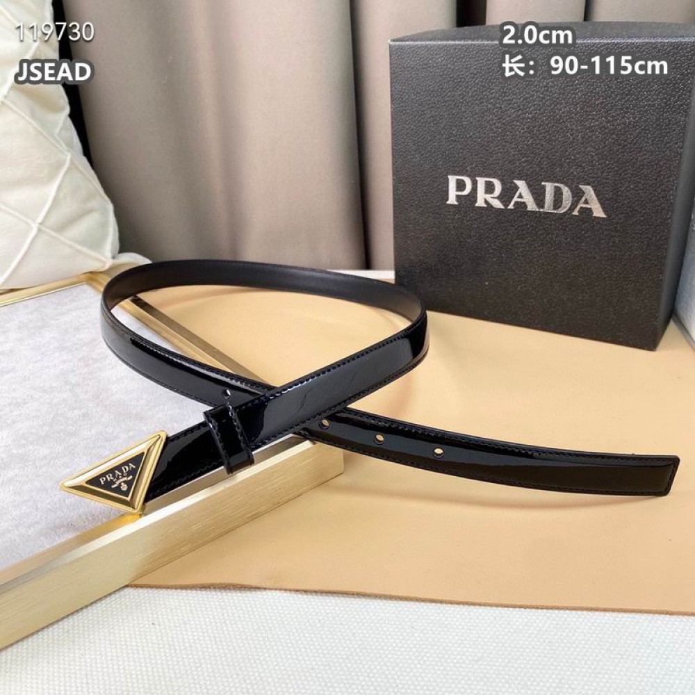 Prada belt 2cm 90-115 cm available size Accesories
