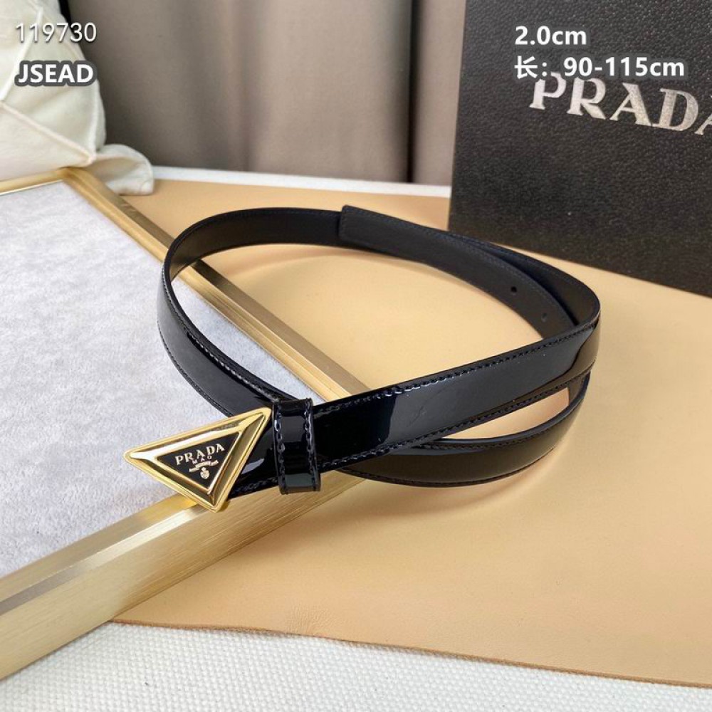 Prada belt 2cm 90-115 cm available size Accesories