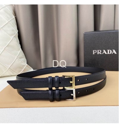 Prada belt 2cm 90-115 cm available size
