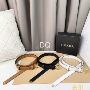 Prada belt 2cm 90-115 cm available size Accesories