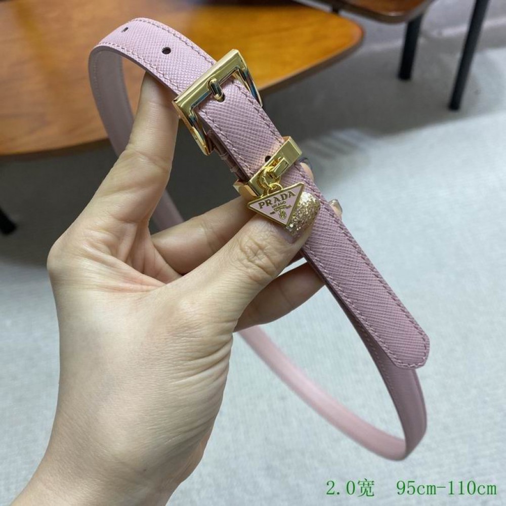 Prada belt 2cm 90-115 cm available size Accesories