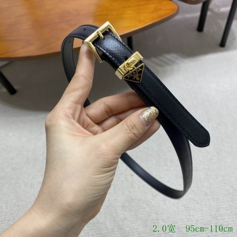 Prada belt 2cm 90-115 cm available size Accesories
