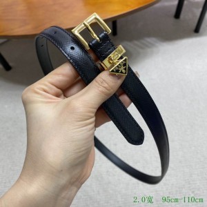 Prada belt 2cm 90-115 cm available size Accesories