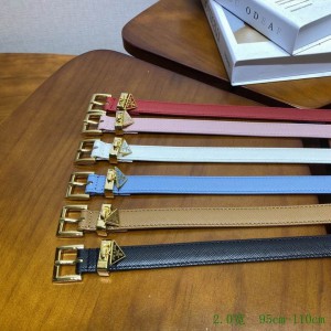 Prada belt 2cm 90-115 cm available size Accesories