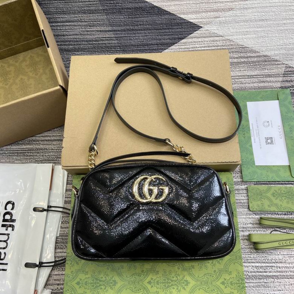 Gucci GG Marmont small shoulder bag 24 x 13 x 7cm 802448 Bags