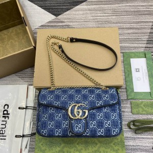 Gucci Marmont small shoulder bag 443497 26x15x7cm Bags