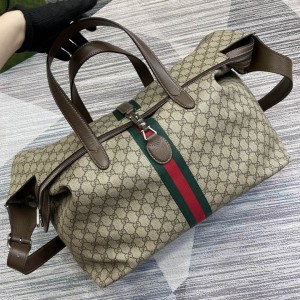 Gucci Large duffle bag with piston closure 771343 W45cm x H45cm x D21cm Vacation shop