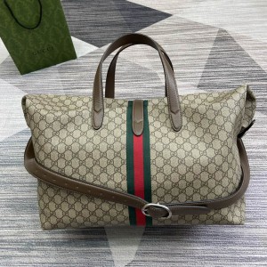 Gucci Large duffle bag with piston closure 771343 W45cm x H45cm x D21cm Vacation shop