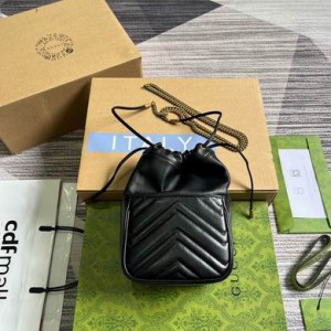 Gucci Marmont mini bucket bag 746433 W14.5cm x H20cm x D7.5cm Bags