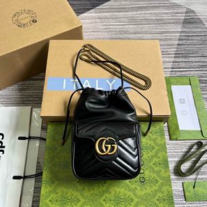 Gucci Marmont mini bucket bag 746433 W14.5cm x H20cm x D7.5cm Bags