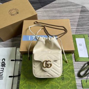 Gucci Marmont mini bucket bag 746433 W14.5cm x H20cm x D7.5cm Bags